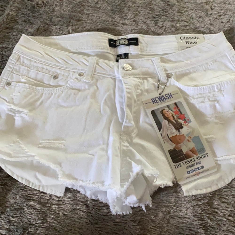 White shorts